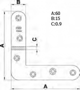 ESCUADRA 2 - 60 BRICOMATADA