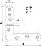 ESCUADRA 2 -120 BRICOMATADA