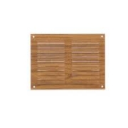 REJILLA GAS MADERA 30X15