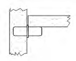 SOPORTE MODULO METAL. CROMADO