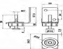 COLGADOR 7 ZINCADO