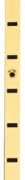 CREMALLERA 4000-150 ALUM ORO