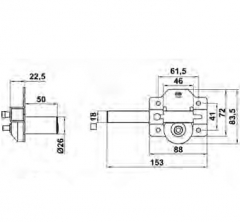 CERROJO 1 SEGU  88x153 LAT