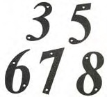 NUMERO NEGRO 4"