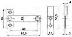 ALDABILLA 1 INOX LISA AMIG