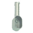 SOPORTE BARRA OVAL INOX TECHO