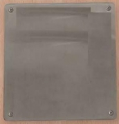 PLACA 7000-170X170 ACERO INOX