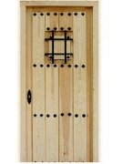 PUERTA TABLA C/VENTANILLO 210X95X45