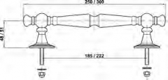 MANILLON 10-300 CROMO MATE