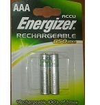 PILA HR03 ENERGIZER 800mAh RECARGA.(2 UND)