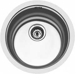 FREGADERO INOX B.ENC.1 SENO REDONDO 331155