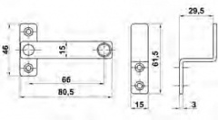 ALDABILLA 2 INOX LISA AMIG SOLP 3