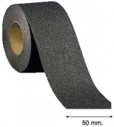 ROLLO CINTA ANTIDESLIZANTE NEGRO 50x150MM