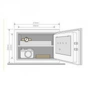 CAJA FUERTE YALE YFM / 352 / FG2