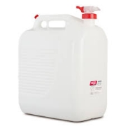 BIDON 20 L. CON GRIFO BLANCO