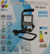 FOCO LED 20W 2400Lm C/SOPORTE B%B 110565