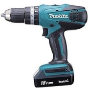 TALADRO PERCUTOR HP457DWE 18V MAKITA 2 BATERIAS