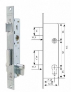 CERRADURA METAL 2210E303 SSI TESA