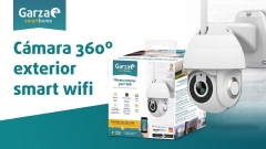 CAMARA VIGILANCIA EXT IP66 360ºSMARTWIFI GARZA